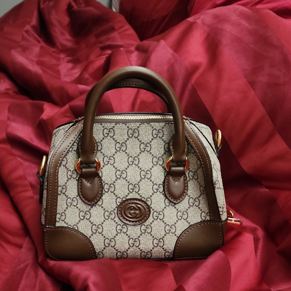 Brown FASHION handbag